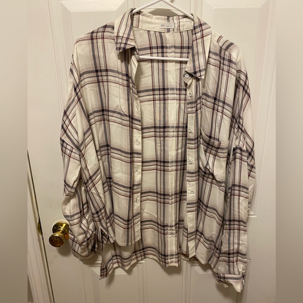 2/40 Plaid Button Down - image 1